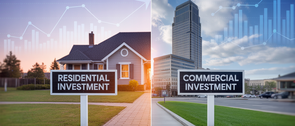 Residential vs. Commercial Property Investment in California: A Comprehensive Guide