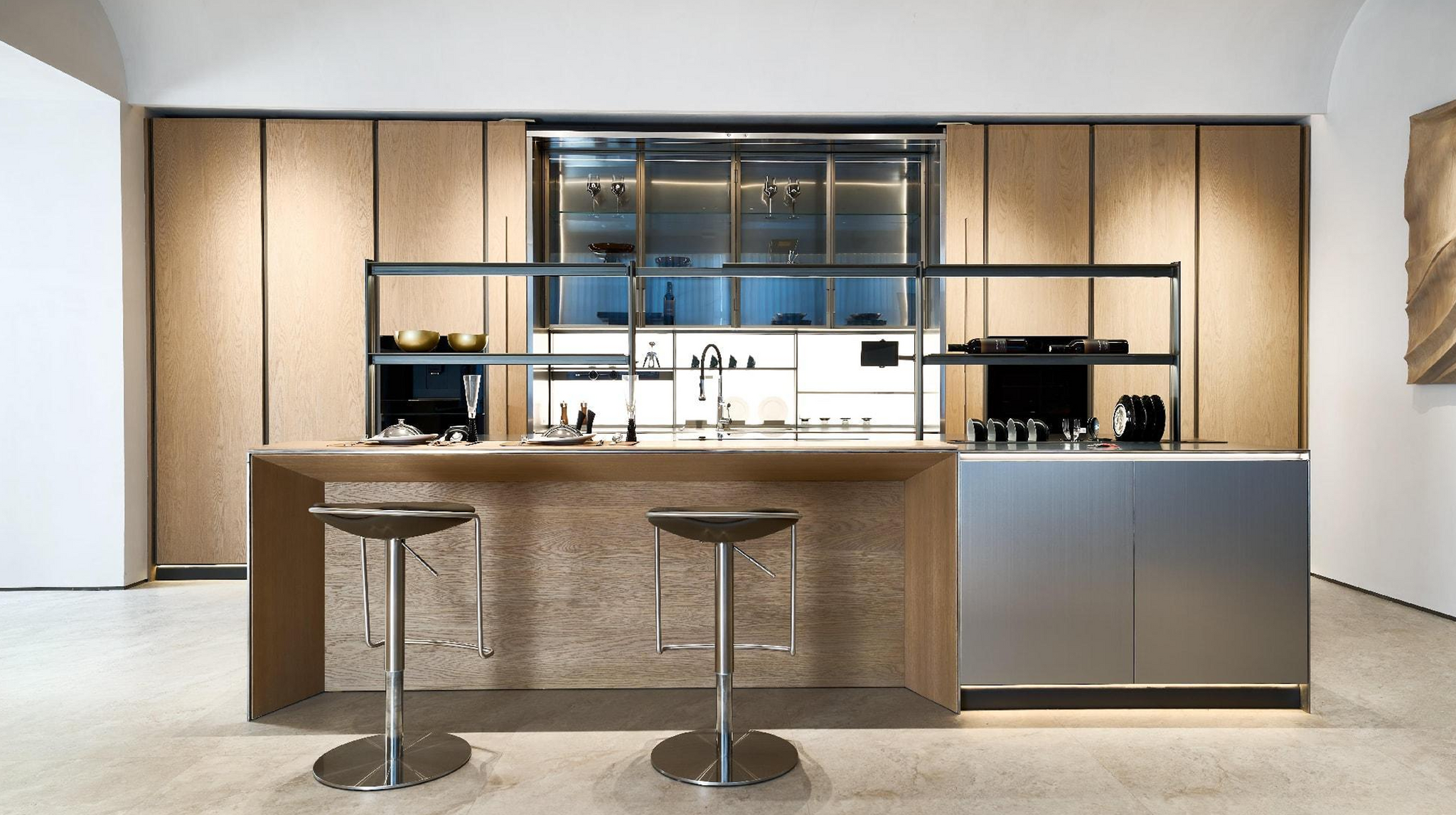 Contemporary Mixed Material Kitchen Remodel by The Build Club Investment project photo