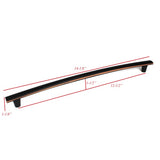Bridge Oil Rubbed Bronze finish Cabinet drawer Pull Handle