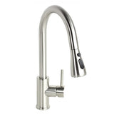 BASIC Pull Out Sprayer Solid Brass Kitchen Faucet