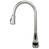 ARIEL Stainless Steel Pull Out Nozzle Sprayer Kitchen Faucet
