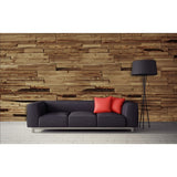 Solid Wood Light Oak Color Rectangular shape Wall Panel