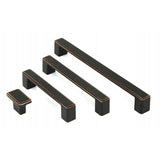 NEPOLI Solid Zinc Alloy Oil Rubbed Bronze Cabinet Drawer Pull Handle