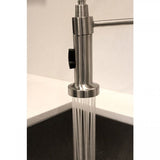 ARIEL Stainless Steel Pull Out Nozzle Sprayer Kitchen Faucet