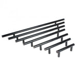 Solid Stainless Steel Oil Rubbed Bronze Finish Cabinet Drawer Bar Pull Handle