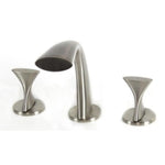 TWIST 3 Hole Bathroom Vanity Widespread Faucet