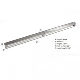 Bold Stainless Steel cabinet Drawer Pull handle